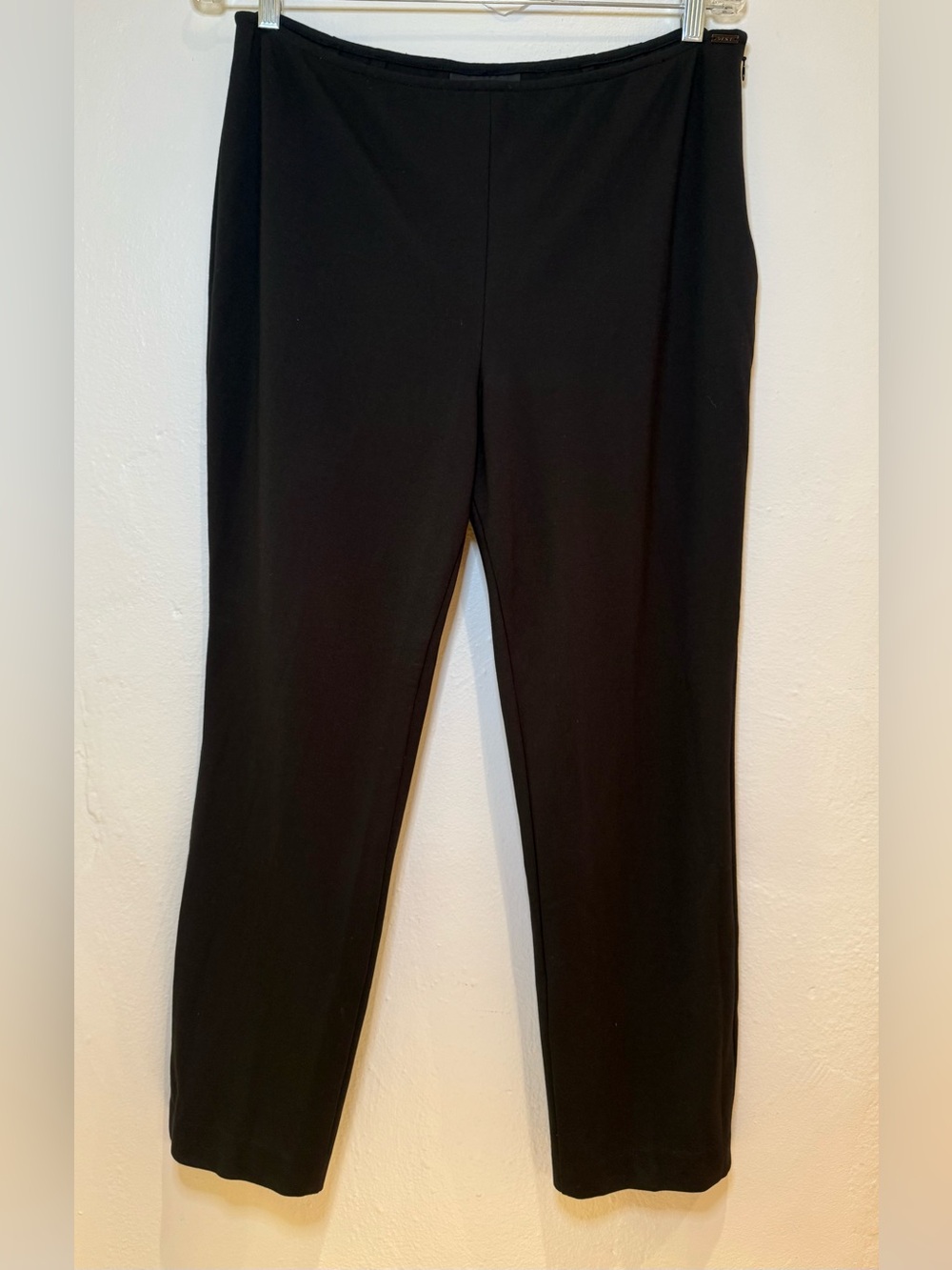 DKNY Straight Leg Pants, Black, Size 12